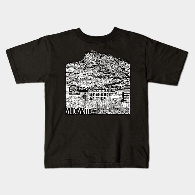 Alicante Kids T-Shirt by TravelTs